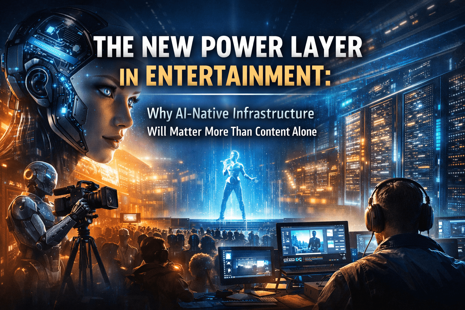 The New Power Layer in Entertainment: Why AI-Native Infrastructure Will Matter More Than Content